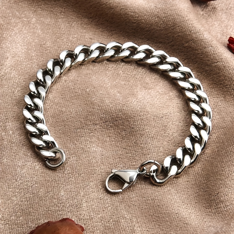 Men's Retro Coarse 10mm Width Cuba Bracelet — High-End Gift Jewelry